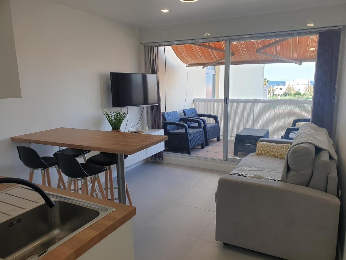 Studio Carnon Bord De Plage Climatise Buitenkant foto